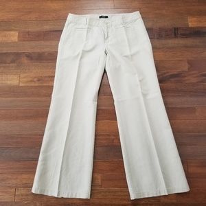 Like NEW Expess size 12 oatmeal trouser